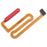 For Samsung Galaxy M12 / A12 SM-A125/M125/A127 Original Fingerprint Sensor Flex Cable (Red)