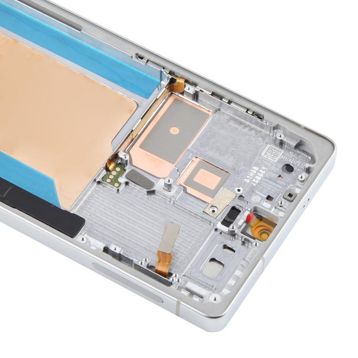 For Samsung Galaxy S25 Ultra SM-S938B 6.78 inch OLED LCD Screen Digitizer Full Assembly with Frame (Silver)