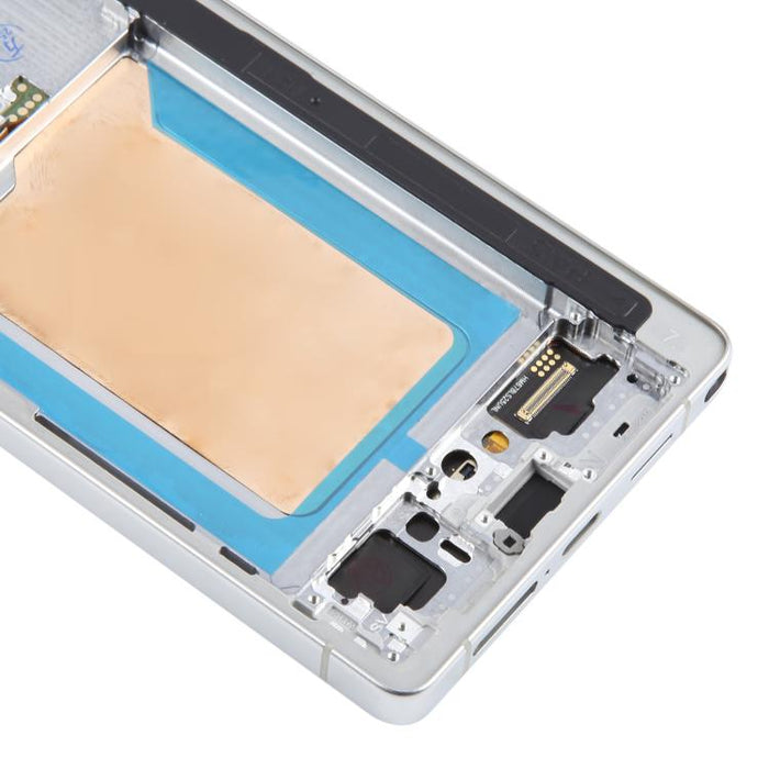 For Samsung Galaxy S25 Ultra SM-S938B 6.78 inch OLED LCD Screen Digitizer Full Assembly with Frame (Silver)