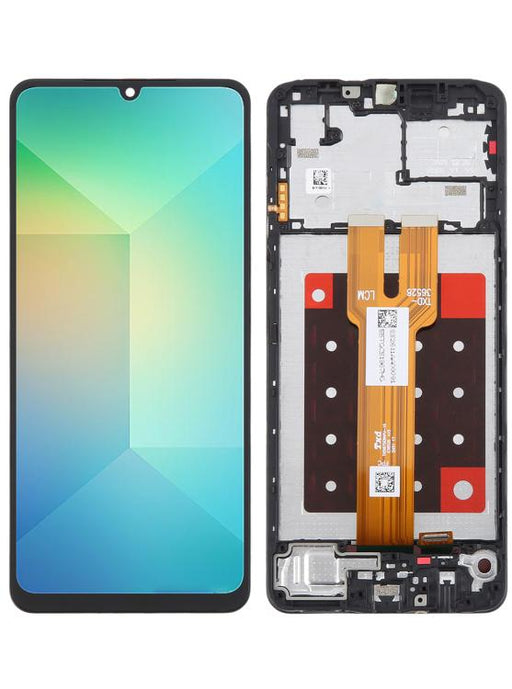 For Samsung Galaxy A06 5G LCD Screen Digitizer Full Assembly with Frame