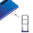 SIM Card Tray + SIM Card Tray + Micro SD Card Tray for Xiaomi Redmi Note 8T / Redmi Note 8 (Blue)