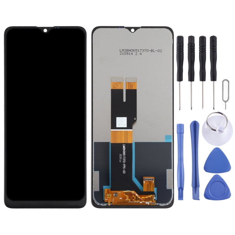 LCD Screen and Digitizer Full Assembly for Nokia 2.4 TA-1277 TA-1275 TA-1274 TA-1270(Black)