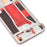 Original LCD Screen For OPPO Reno3 5G/Reno3 Youth/F15/Find X2 Lite/K7 5G Digitizer Full Assembly with Frame (Pink)