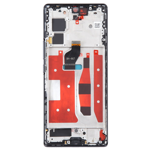 Original LCD Screen For Honor 70 Digitizer Full Assembly with Frame (Black)