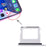 For iPhone 16 SIM Card Tray (Silver)