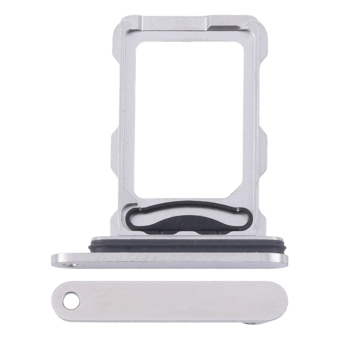 For iPhone 16 Pro SIM + SIM Card Tray (White)