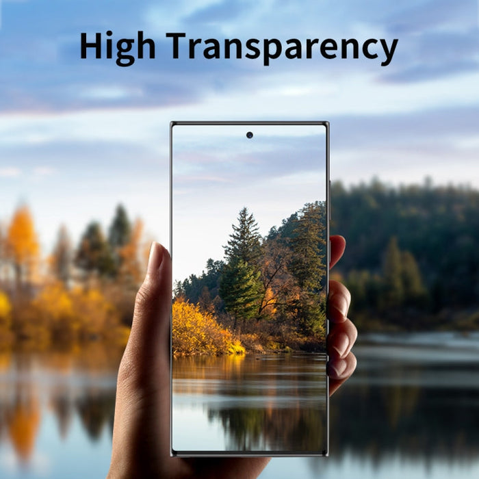 For Samsung Galaxy S23 Ultra 5G ENKAY Hat-Prince Aluminium Alloy Camera Lens Protector Full Cover(Black)