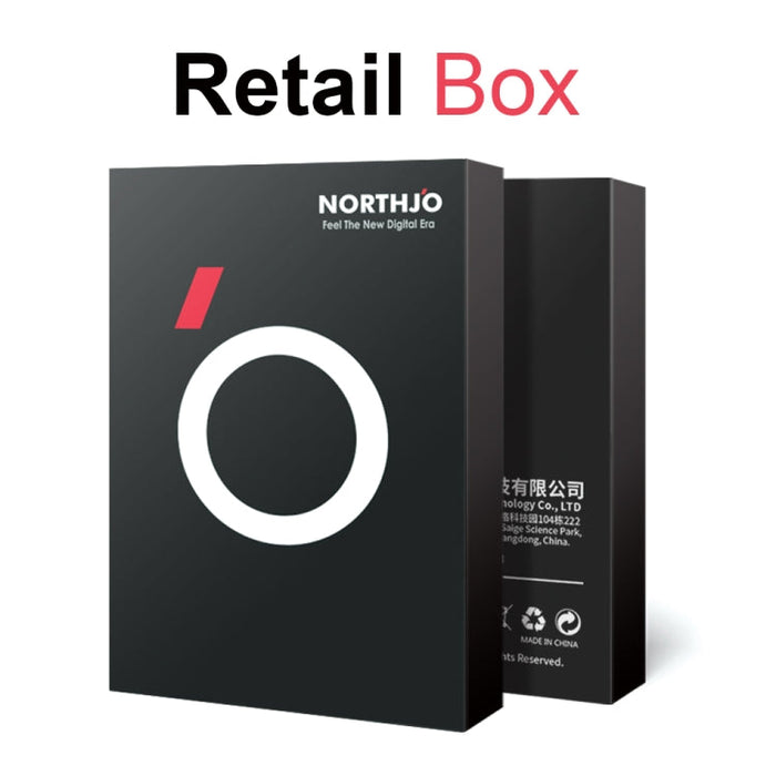 For iPhone 13 Pro / 13 Pro Max NORTHJO Camera Lens Protector Tempered Glass CD Vein Metal Ring Film(Black)