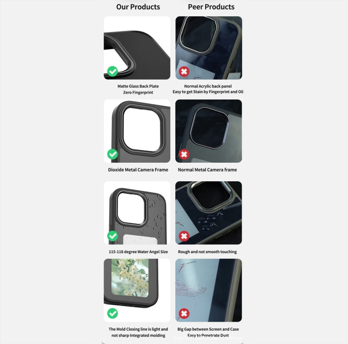 For iPhone 15 Pro Max NFC Four-Color E-ink Screen DIY Phone Case(Blue)