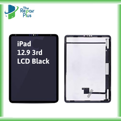 For iPad 12.9 3rd LCD Black Replacement