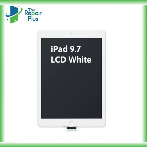 For iPad 9.7 LCD White Replacement