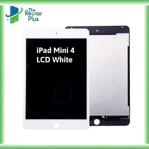For iPad Mini 4 LCD White Replacement