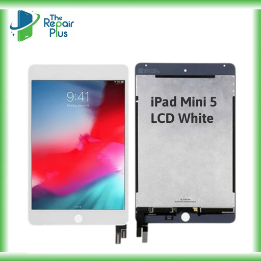 For iPad Mini 5 LCD White Replacement