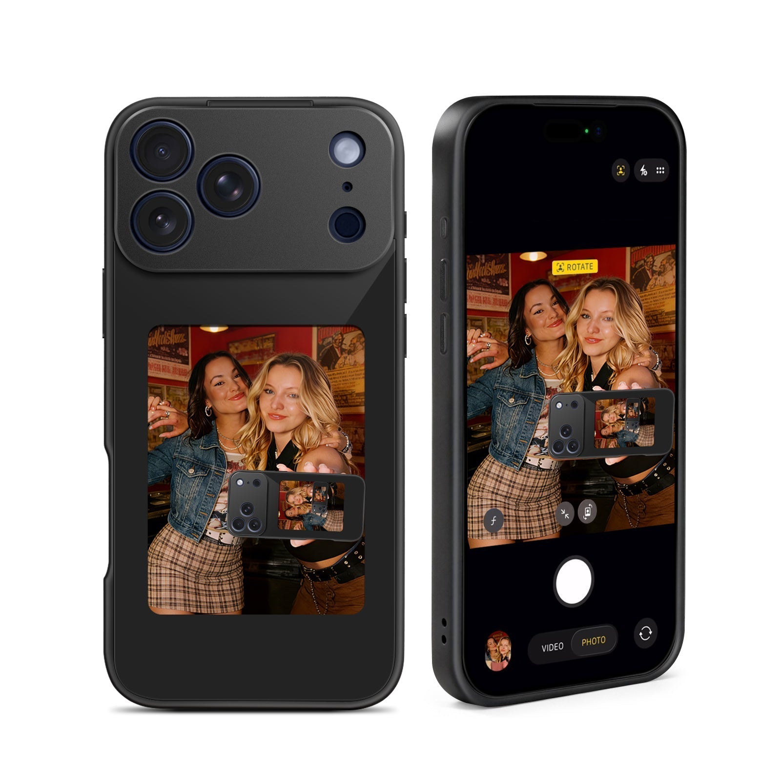 iPhone 17 NFC E-Ink Case with 4-Inch HD Display