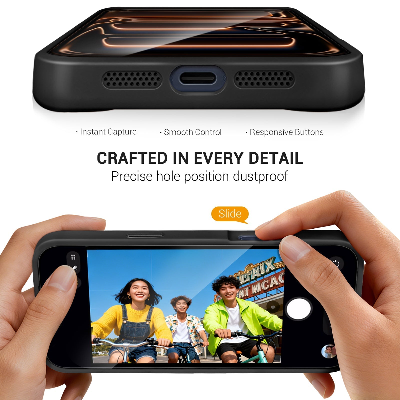 iPhone 17 NFC E-Ink Case with 4-Inch HD Display