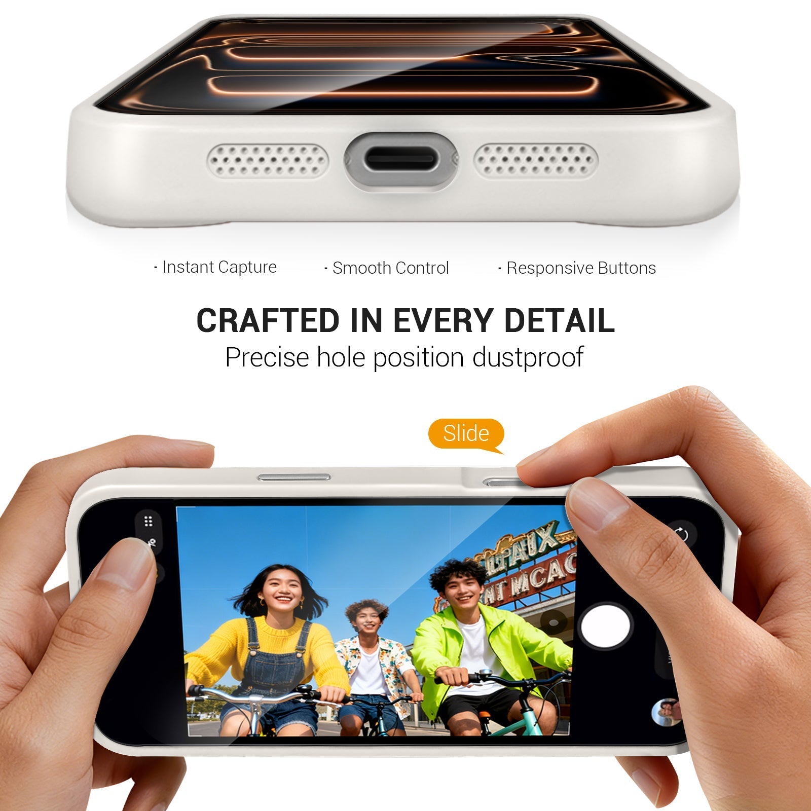 iPhone 17 NFC E-Ink Case with 4-Inch HD Display