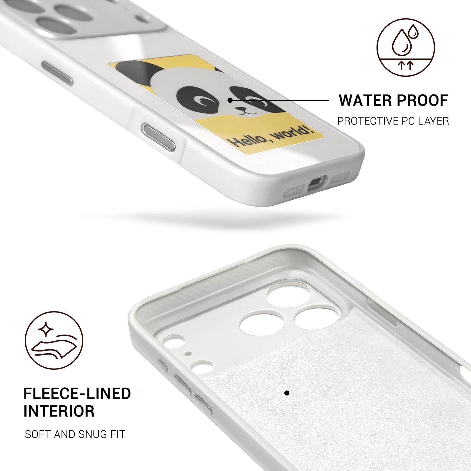 iPhone 17 NFC E-Ink Case with 4-Inch HD Display