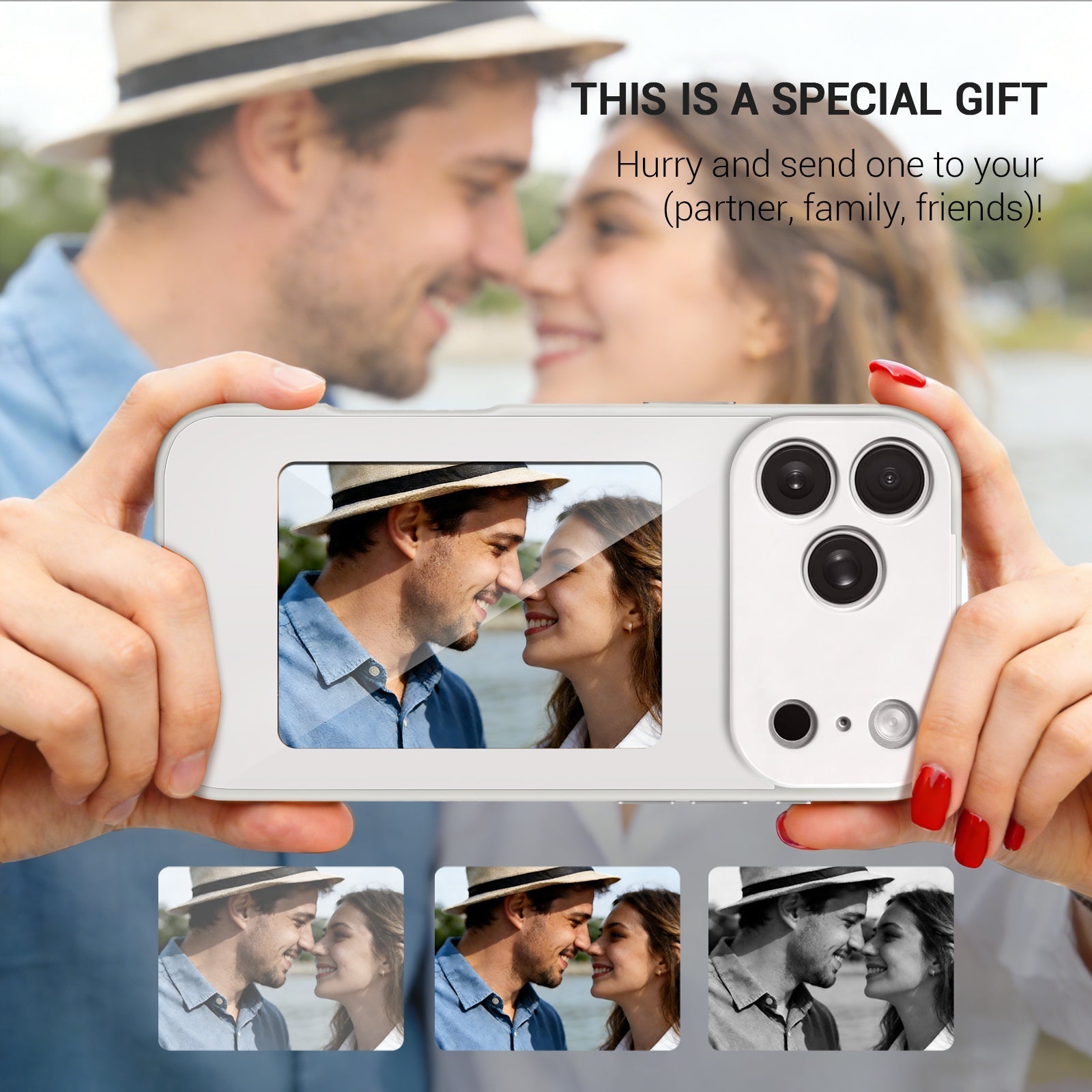 iPhone 17 NFC E-Ink Case with 4-Inch HD Display