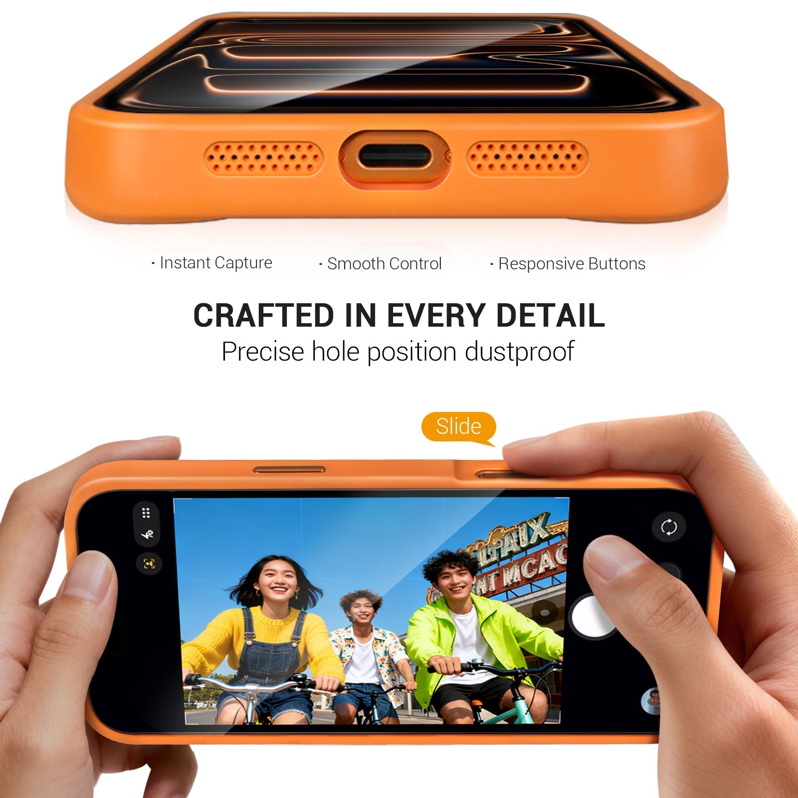 iPhone 17 NFC E-Ink Case with 4-Inch HD Display
