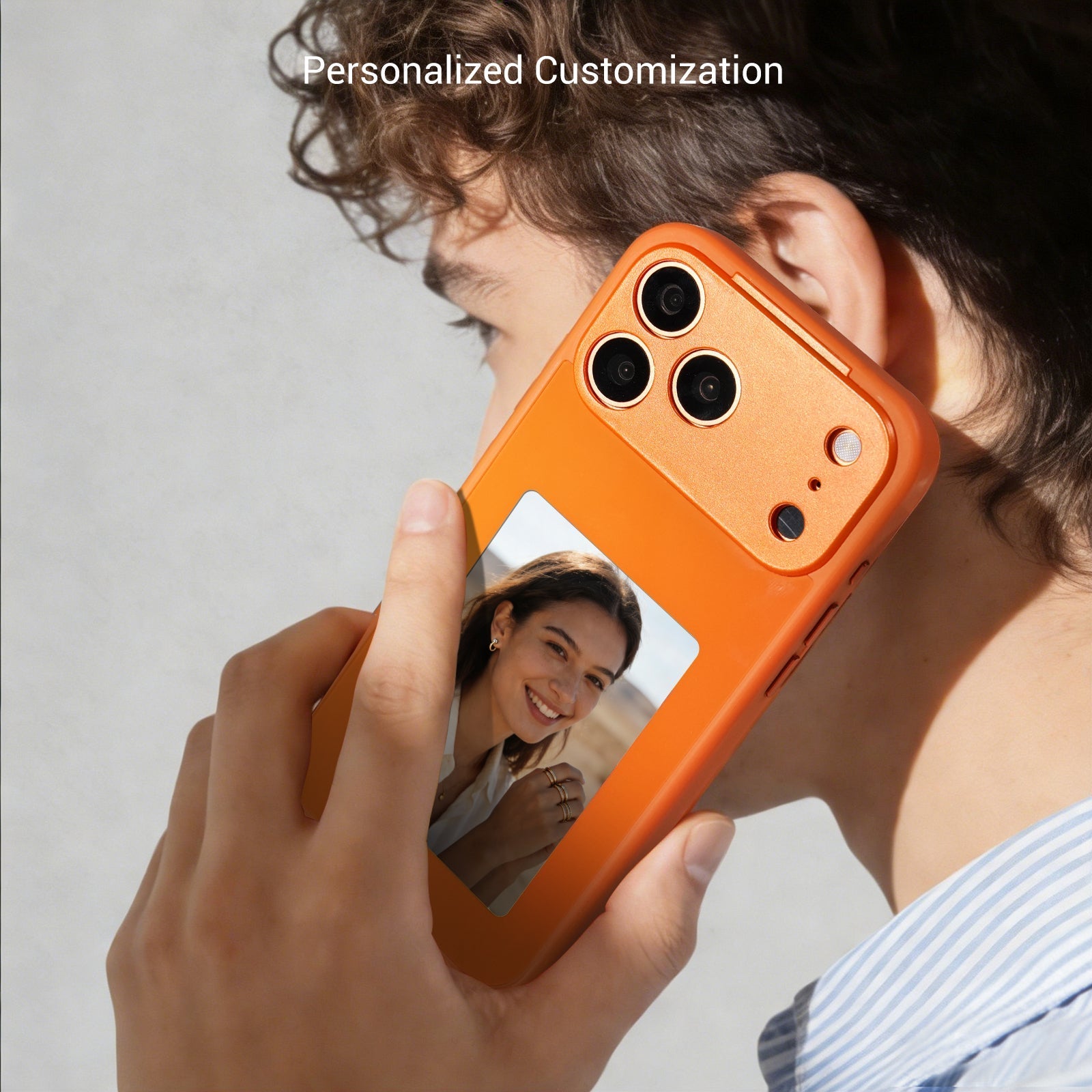 iPhone 17 NFC E-Ink Case with 4-Inch HD Display
