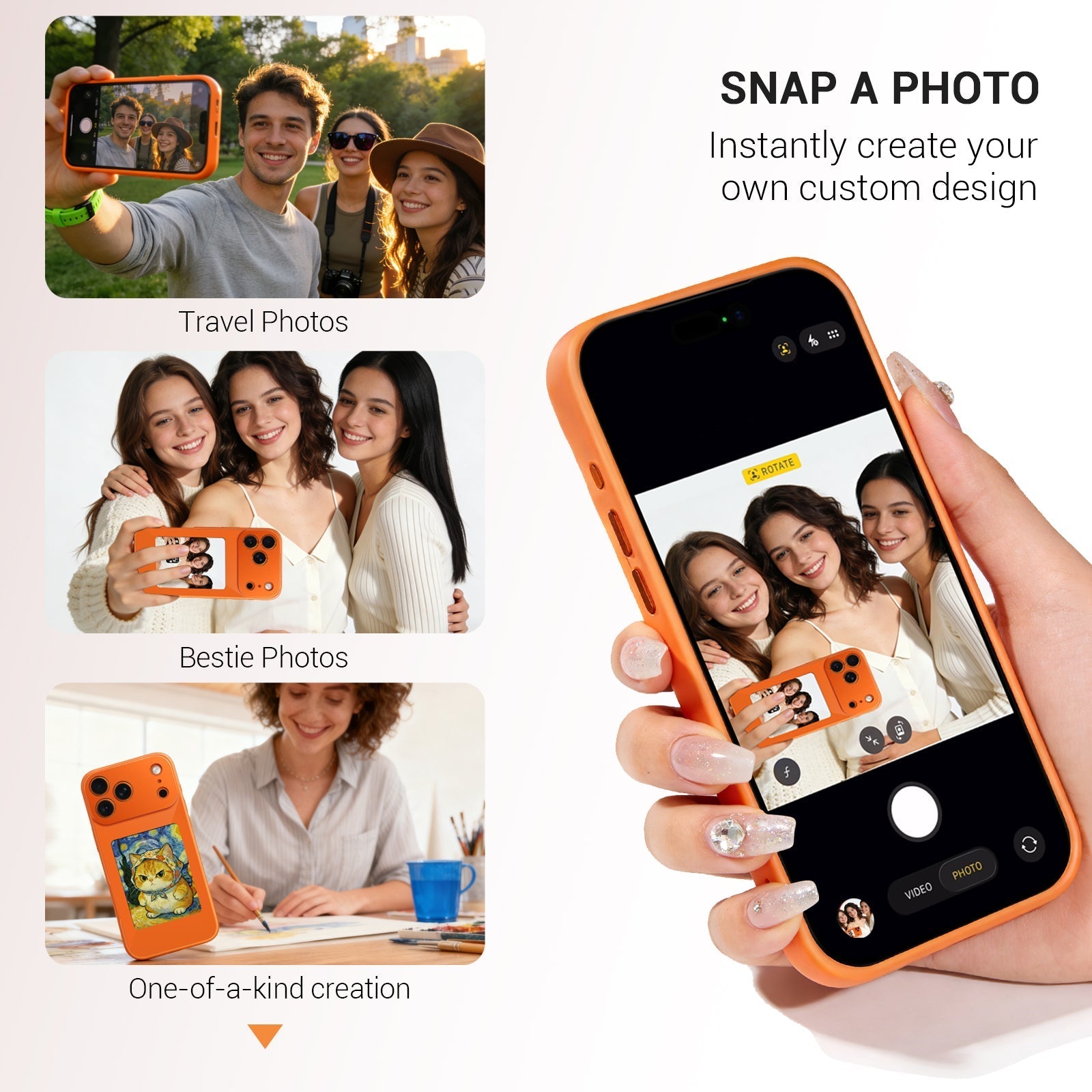 iPhone 17 NFC E-Ink Case with 4-Inch HD Display