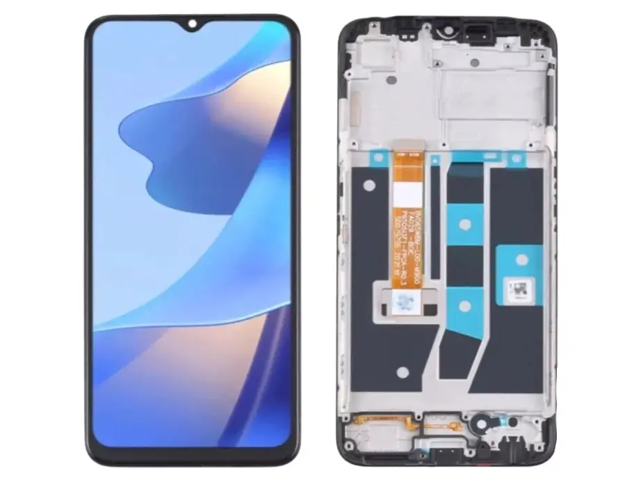 Oppo A16S Replacement LCD Touch Screen Digitizer Assembly With Frame