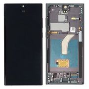 For Samsung Galaxy S22 Ultra Replacement OLED Screen With Frame (Black)