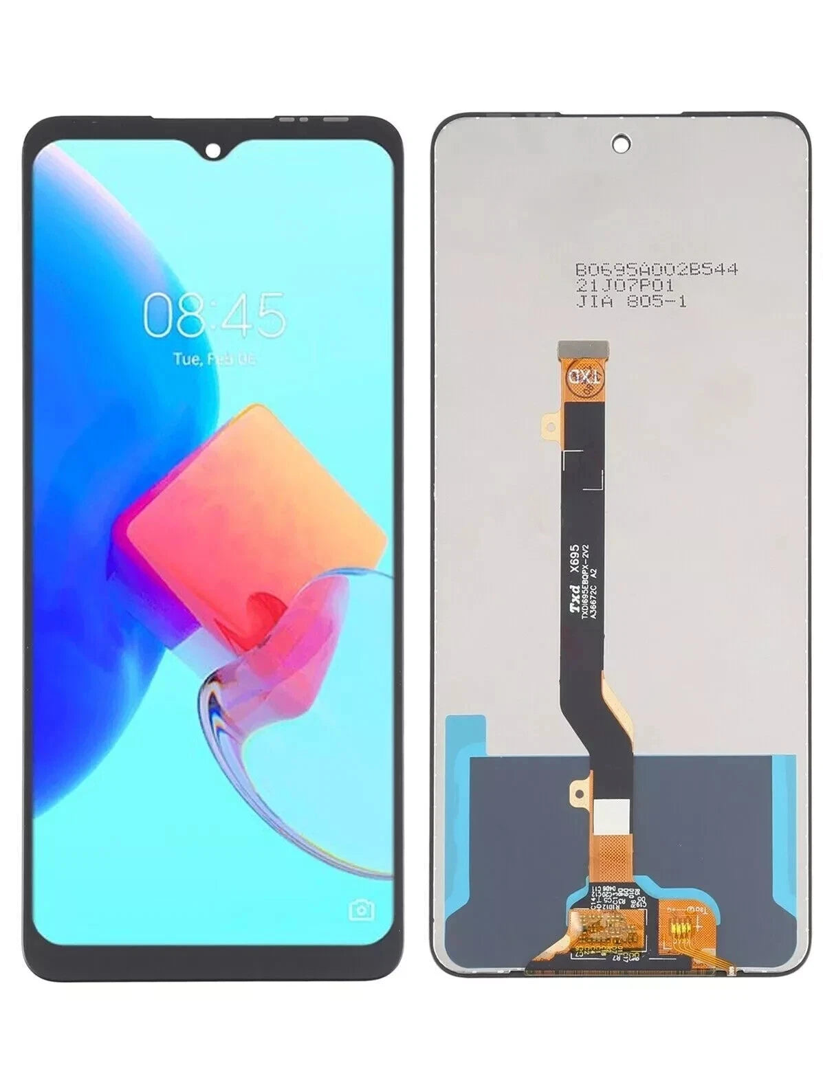 For Tecno Spark 8P KG7 / Tecno Spark 8T Replacement LCD Screen - No Frame
