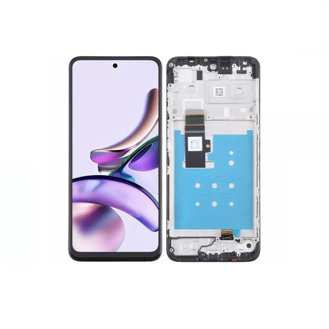 Motorola Moto G13 Replacement LCD Screen Touch Digitizer With Frame