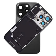 For iPhone 16 Pro Max Rear Back Glass Cover NFC Flex - Black
