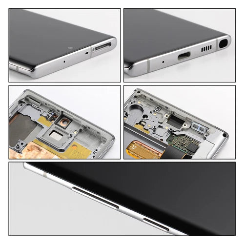 OLED For Samsung Galaxy Note 10 4G\/5G LCD Display Touch Screen Replacement\u00b1Frame