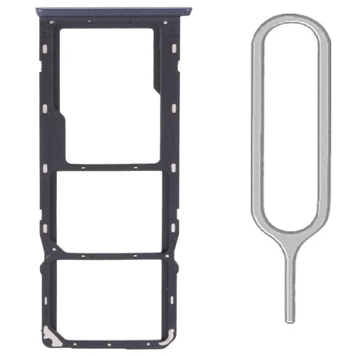 For Oppo A15 A15s A35 Sim Card Tray Replacement Sim Holder Black Blue Silver