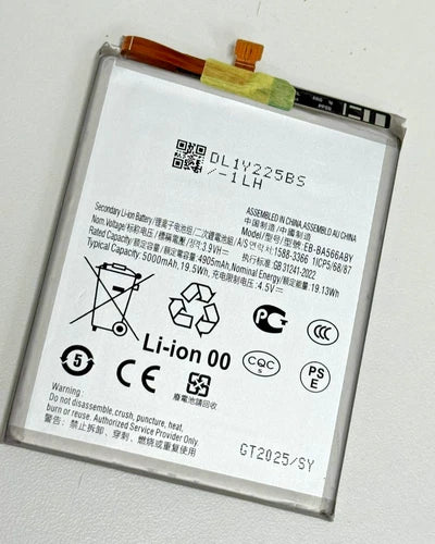 New Replacement Battery For Samsung Galaxy A566 A56 5G EB-BA566ABY 5000mah 4.5v