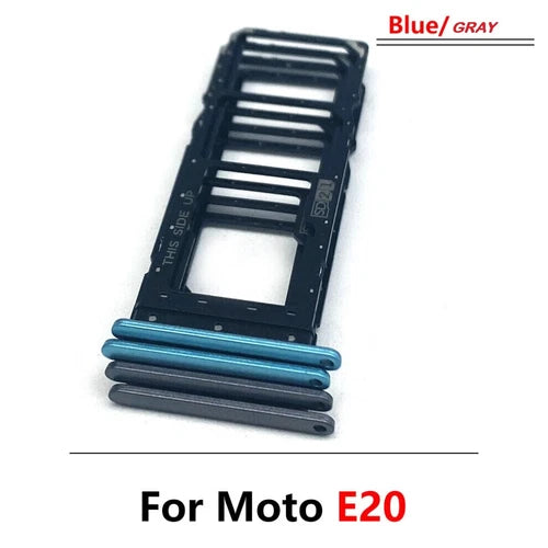 For Motorola Moto E20 XT2155 Replacement Sim Card Tray Dual Sim Holder
