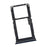 SIM Card Holder Tray for Motorola Moto G45 5G - Black